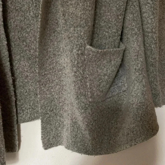 Atmosphere Primark Gray Knit Oversized Long Open Cardigan Size M - Picture 6 of 11
